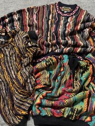 Coogi-Style Pullover