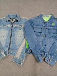 #187 Giacche di jeans designer Y2K per donne