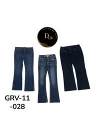 Calças Flare Y2K – Denim Estética Vintage dos Anos..