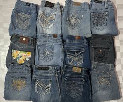 ANGELS AND OTHER MIX BRANDS JEANS (MD 1363)