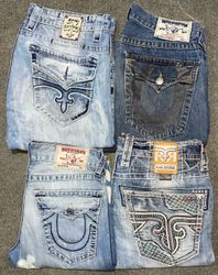 True Religion & Rock Revival Jeans