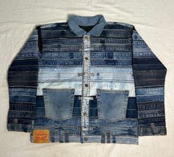 Veste ceinturée en denim recyclé WR_0002