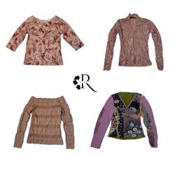 Y2K Pink Era Long Sleeves Tops Rw-1170