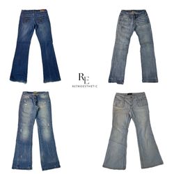 Y2K Britney Era Denim Jeans RE-2395