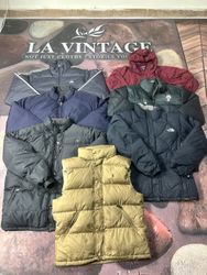Mix brand vintage puffers