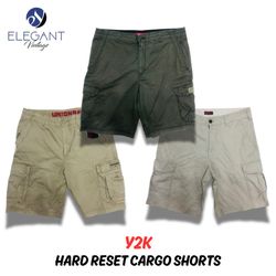 Y2K Hard Reset Cargo Shorts - EV0395