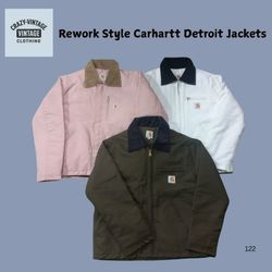 Rework Style Carhartt Mix Colour Detroit Jackets