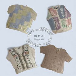 Vintage / Y2K Pastel Knit Aesthetic Edit