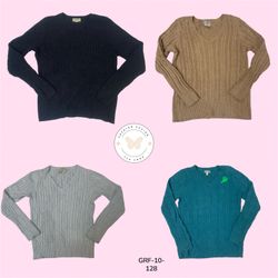 Maglione Classico a Nido d'Ape – Comfort senza Tem..