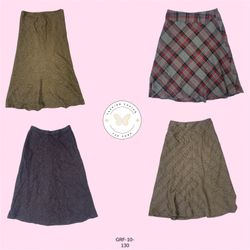 Pure Wool A-Line Skirt – Classic Silhouette, Moder..