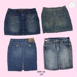 Gonna Midi in Denim Blu Classico – Chic e Versatil..