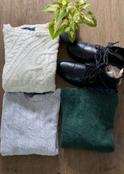 Ralph Lauren Cable Knit Sweaters | R-1