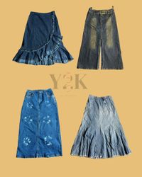 Y2K Vault: Edição de Saias xadrez e estampadas (Yv..