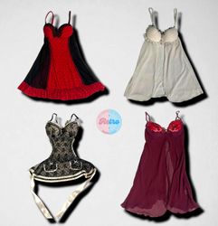 Tops de poupée Y2k (E)