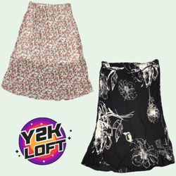 Jupe Midi Core Y2K Hailey Bieber Mix