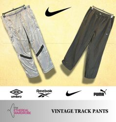 Vintage Track Pants including Nike, Puma, Reebok, ..
