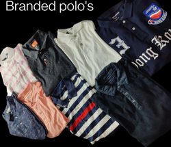 Men's branded polo's bundle wcv (1108)