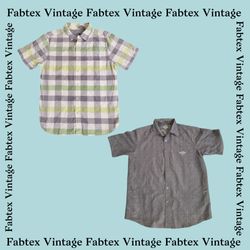 (FV-358) Chemise à col boutonné de marque (The Nor..