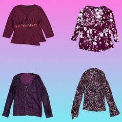 Y2K London Nights Langarm-Tops (TH-021)