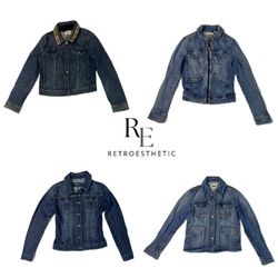 Veste en jean Y2K Cyber Girl Era RE-2383