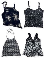 I top monocromatici y2k: TT-043