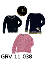 Y2K Vintage Tommy Sweater – Authentischer Strickpu..