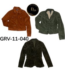 Y2K Corduroy Jacket – Classic 2000s Vintage Outerw..