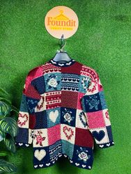 Suéteres de estilo patrón | F-158