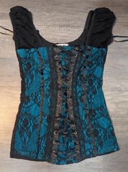 710 - Blusa de Estilo Y2K Mezcla de Blusa