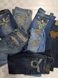 Y2K woman flare jeans (0012)