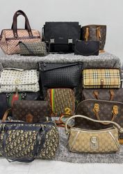 Lot de sacs de marque de luxe