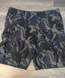 689 - Pantalones cortos cargo de mezcla de estilo ..