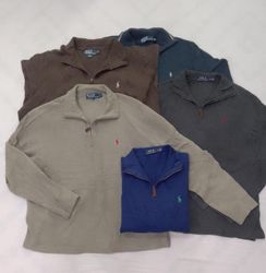 CRZ0618 Vintage Polo Quarter Zipper Bundle