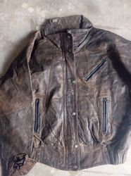 Leather jacket