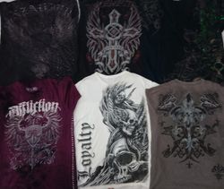 CR5468 Vintage Skull T-Shirt Bundle