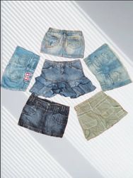 Jeans reativos e outras saias curtas (MSK-80)