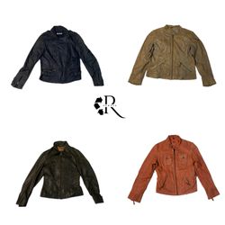 Veste en cuir Y2K IT Girl Rw-1184