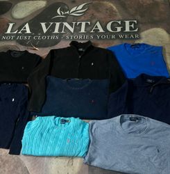 Ralph Lauren Cabel Knit Sweaters