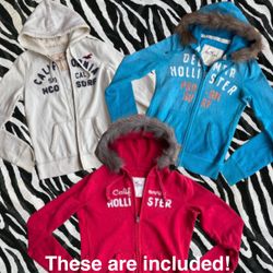 Y2K Vintage Style Hollister & Abercrombie Zip Up /..