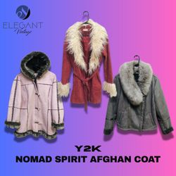 Manteau Afghan Esprit Nomade Y2K - EV1203