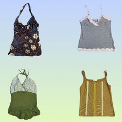 Y2K cami Tops (TS-1405)