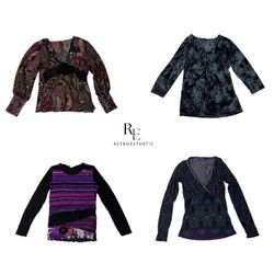 Y2K Mash Top de Mangas Longas RE-2411