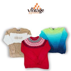 VPX337 Ethnische/Bedruckte Pullover