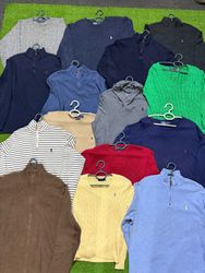 polo full zip hoodie