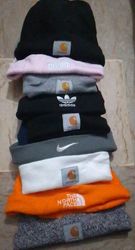 Carhartt north face Nike & mixed beanie