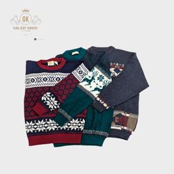 Suéter Estampado Vintage