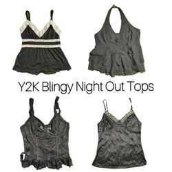 Tops Brillanti per la Notte Y2K