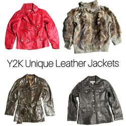 Giacche di pelle uniche Vintage/Y2k