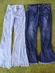 Unbranded flared/boot cut jeans 11Pcs (2812)