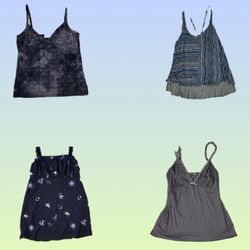Y2K Cami Tops (TS-1417)